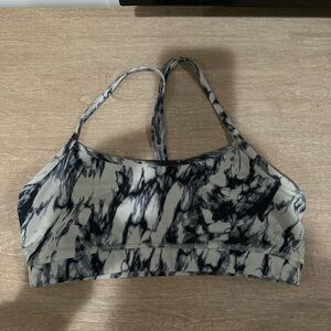 lululemon athletica Black and Gray Sports Bra